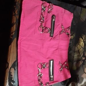 Vintage! Hot pink Tripp mini skirt.